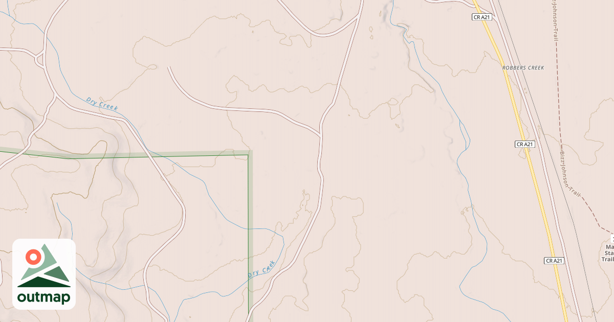 Map of BRUSH HILL