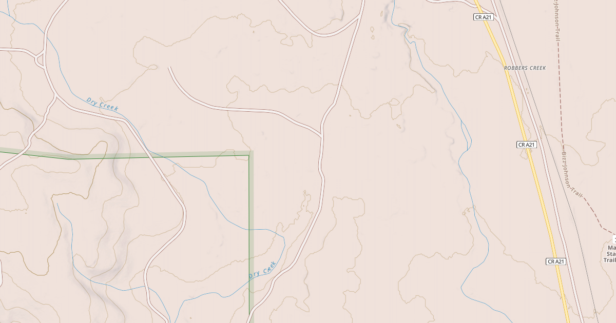 Map preview of BRUSH HILL
