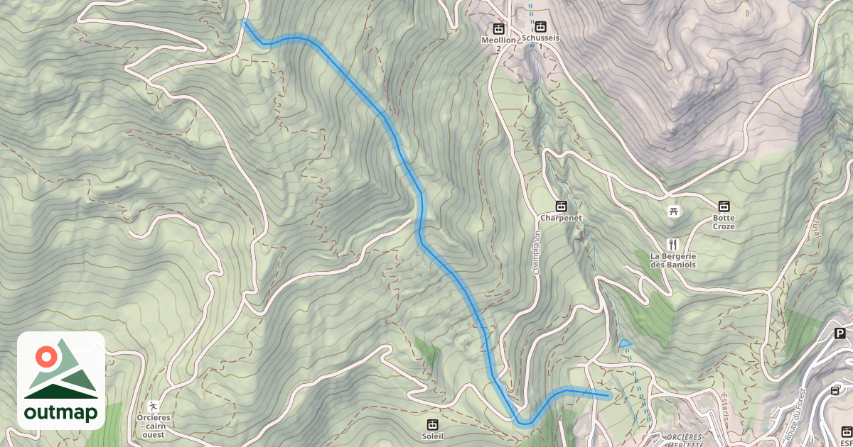 Map of Camille Ricou