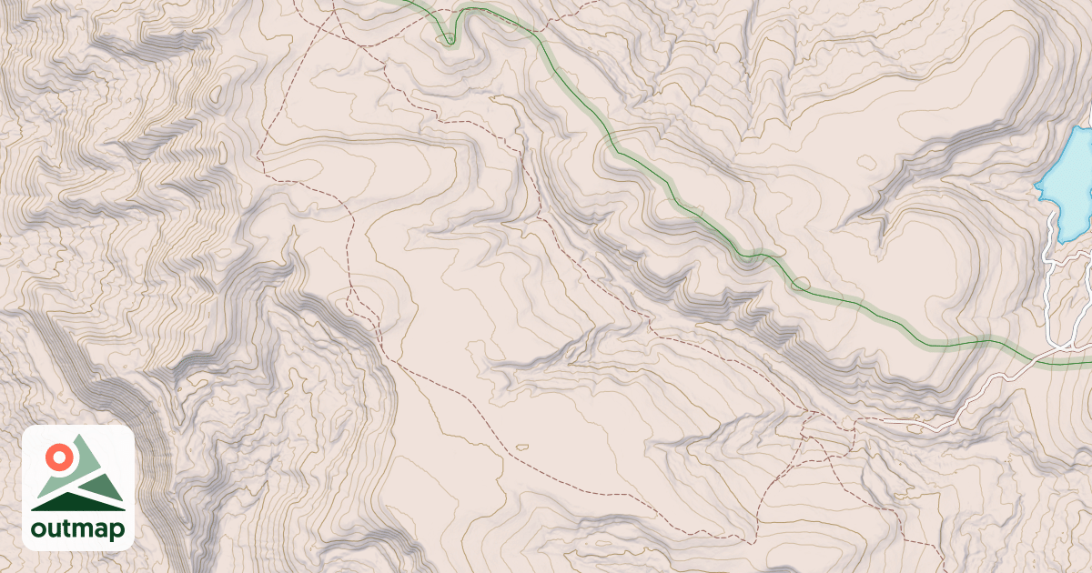 Map of F Snowmobile Trail