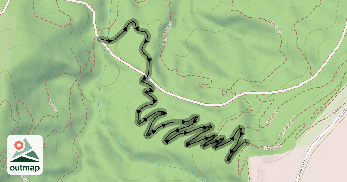 Map of Iso Hill