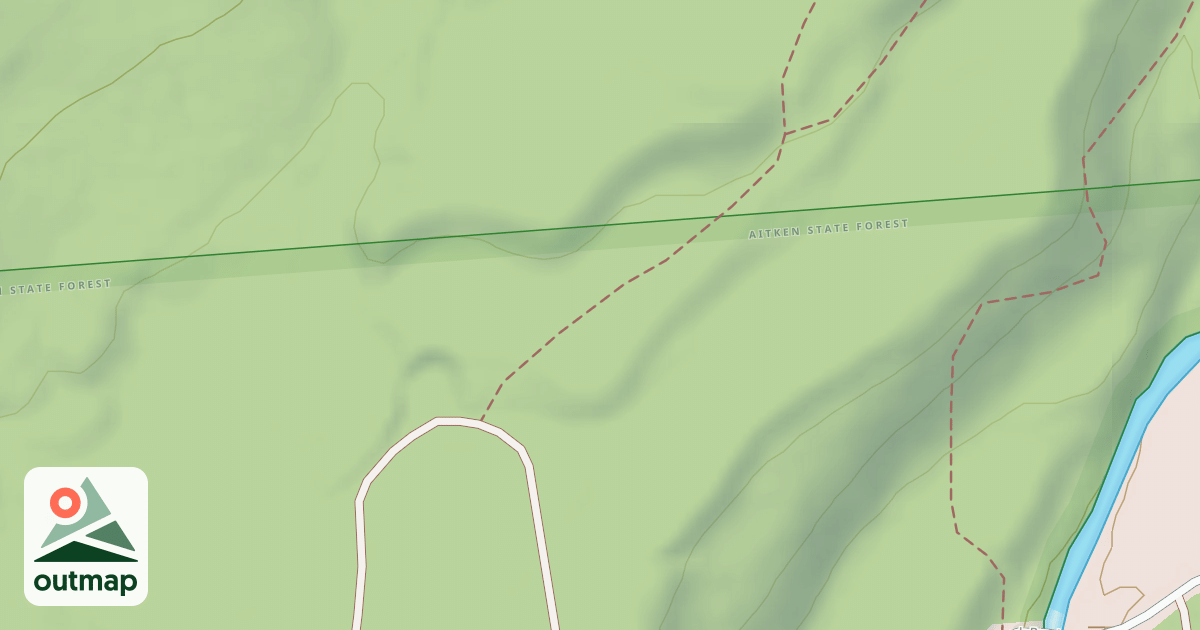 Map of Corridor 407 F