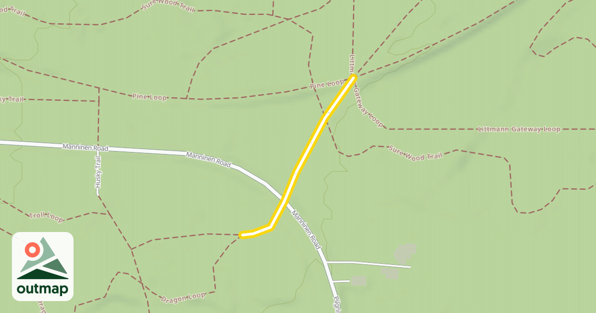 Map of Tecumseh's Trail