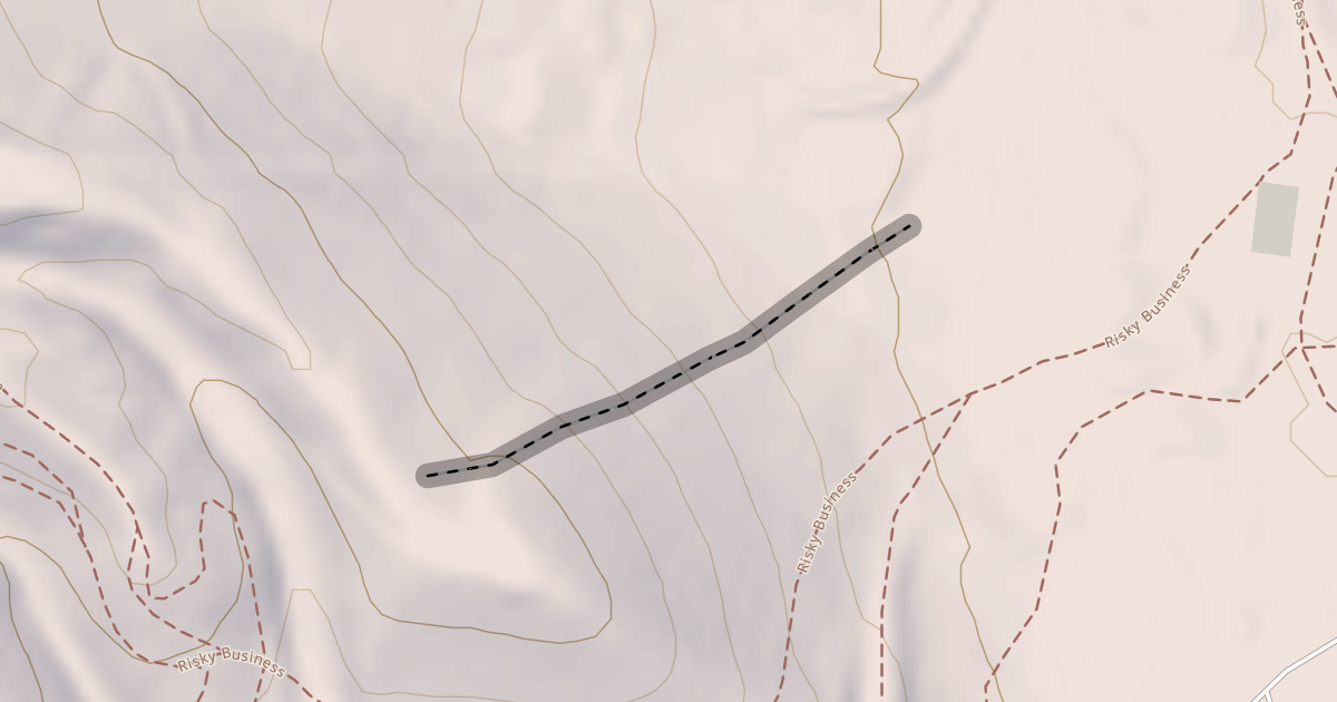 Map preview of Steins Chute Glade
