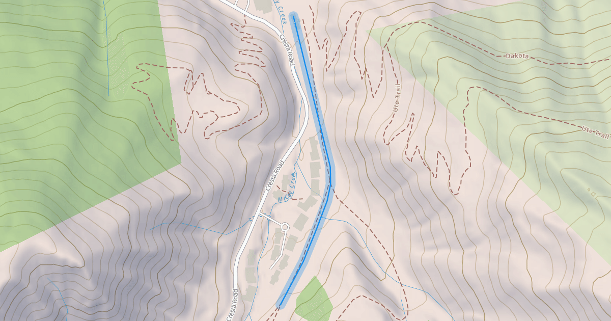 Map preview of Cresta