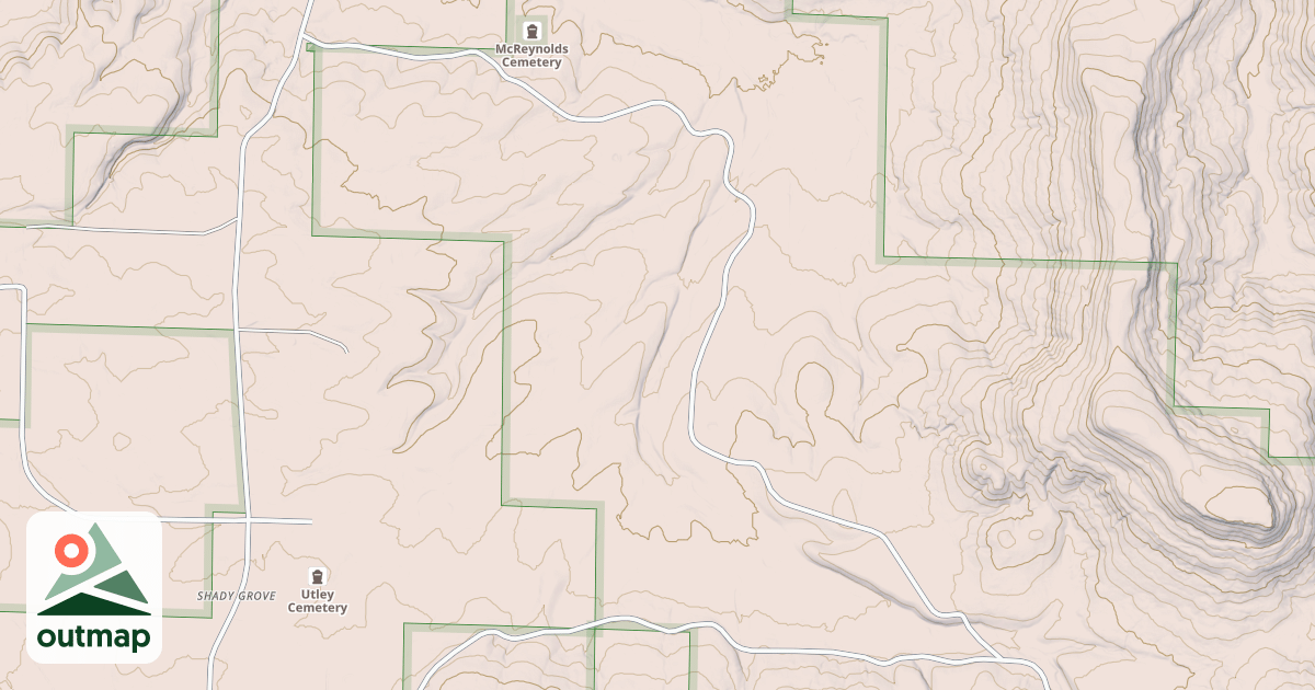Map of MCREYNOLDS CEMETARY