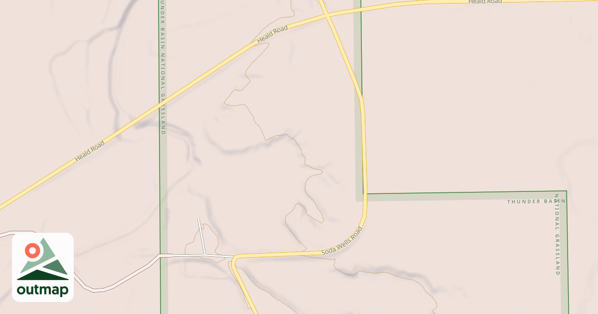 Map of HAUBER RANCH RD