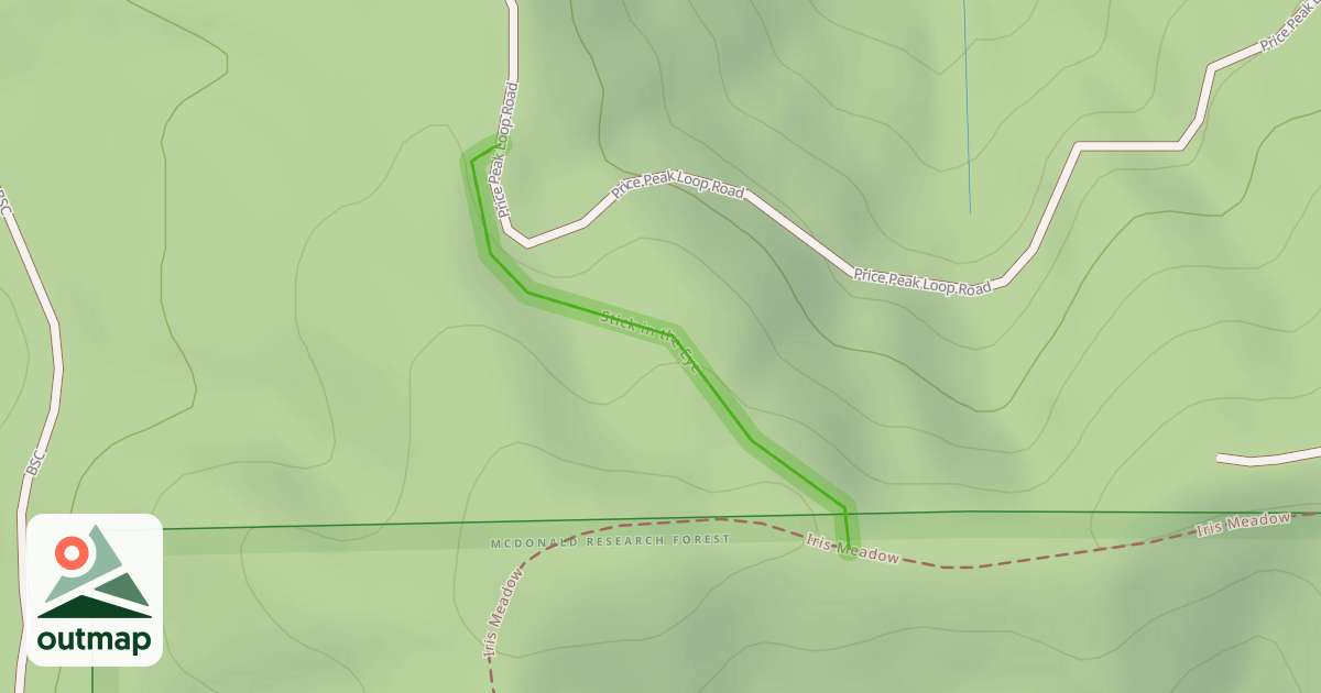 Map of Stick in the Eye