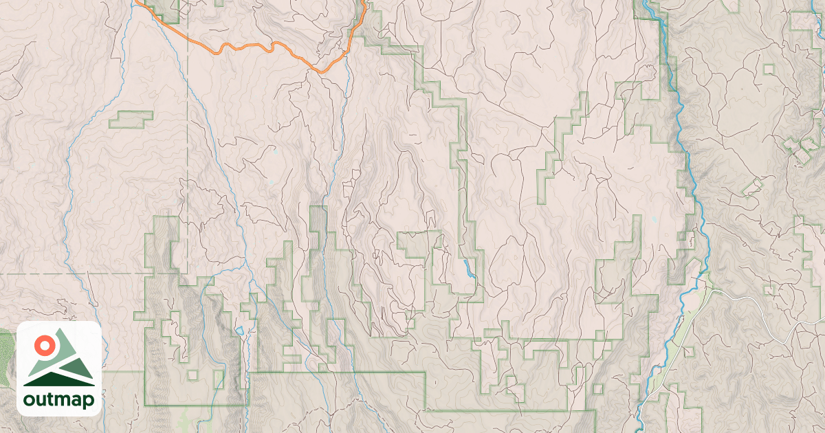 Map of ALPINE PLATEAU