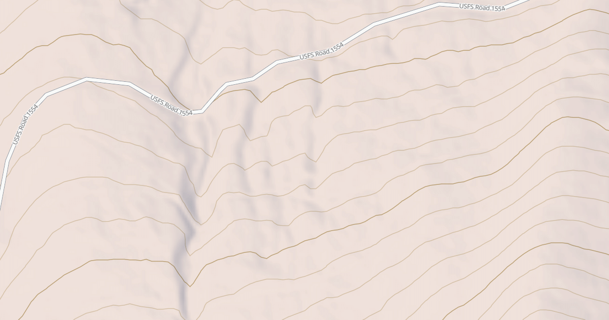 Map preview of USFS National Forest System Roads {DD6A6610-77A7-4045-9254-AE9A711525D5}
