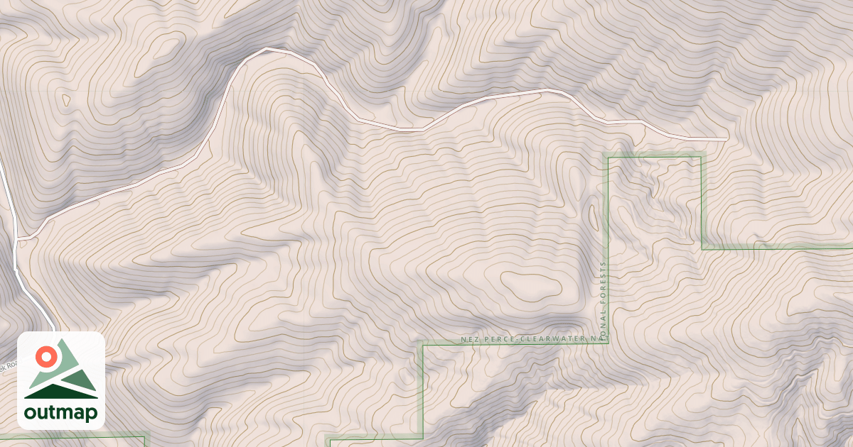 Map of LITTLE SAND CREEK