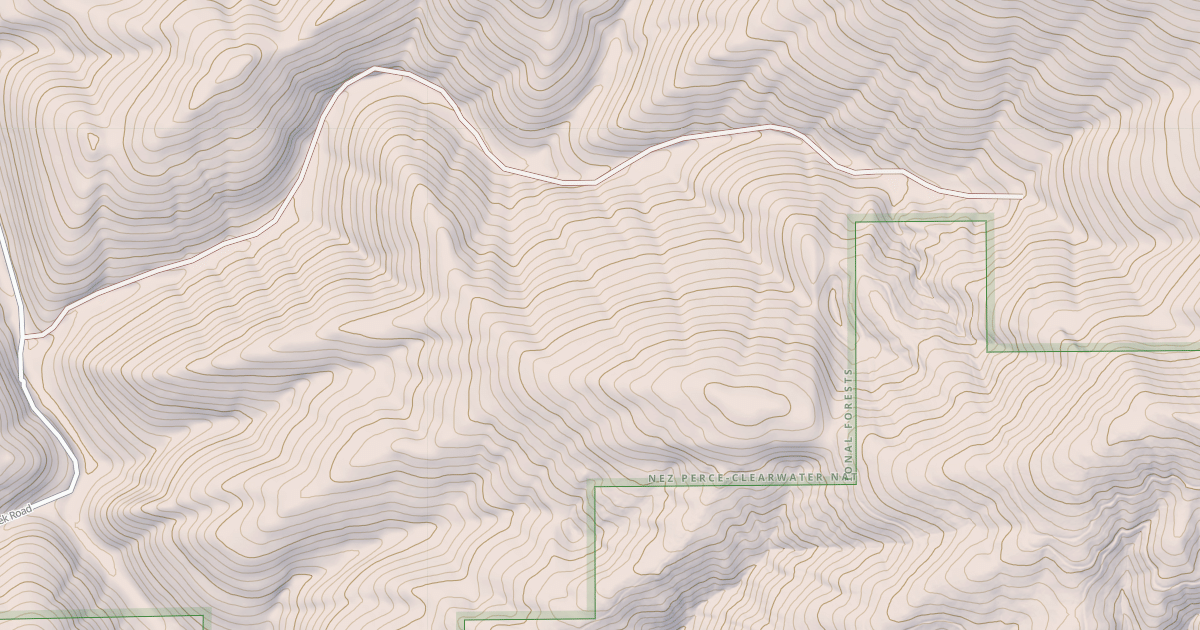 Map preview of LITTLE SAND CREEK