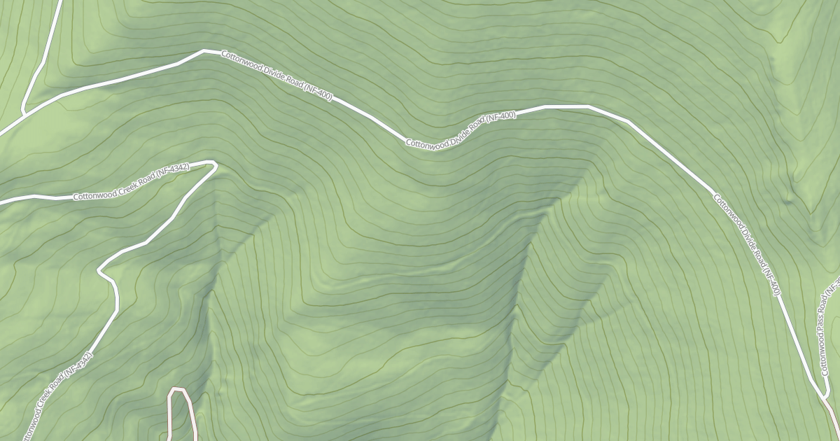 Map preview of NELSON PEAK