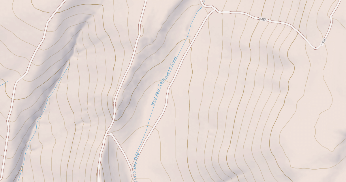 Map preview of BLM National GTLF Public Motorized Roads 8714e0ff-9e3f-4579-8878-a45aa26b17fb