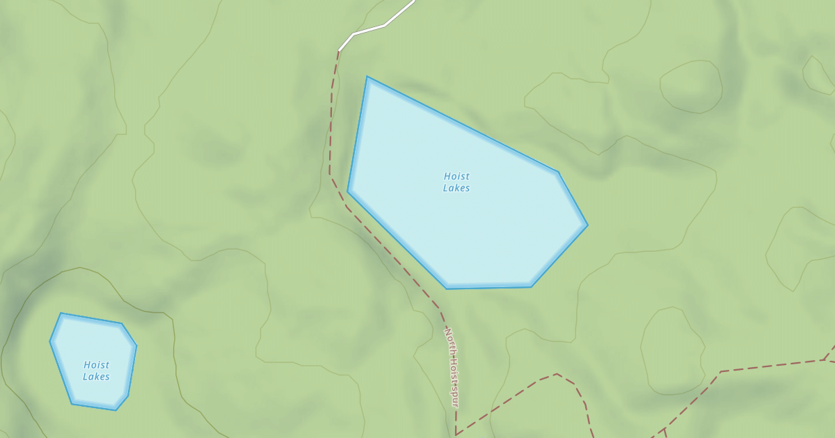 Map preview of Hoist, 15 To N.hoist Camp Spur