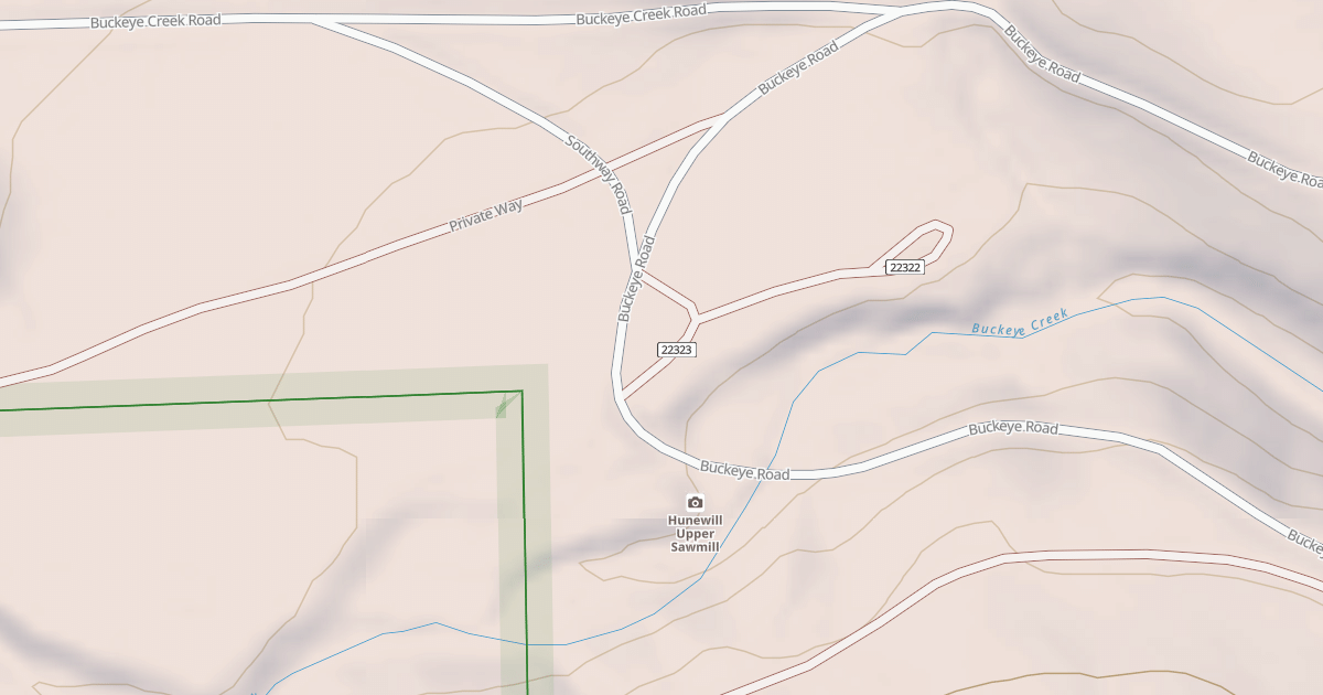 Map preview of BUCKEYE CONNECTOR