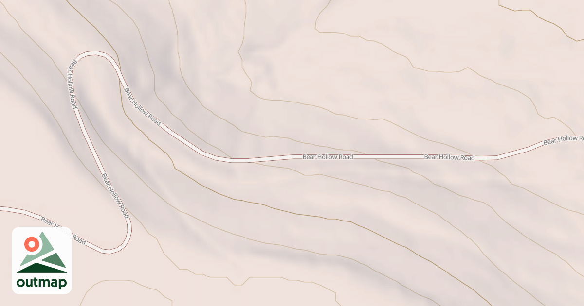 Map of BEAR HOLLOW