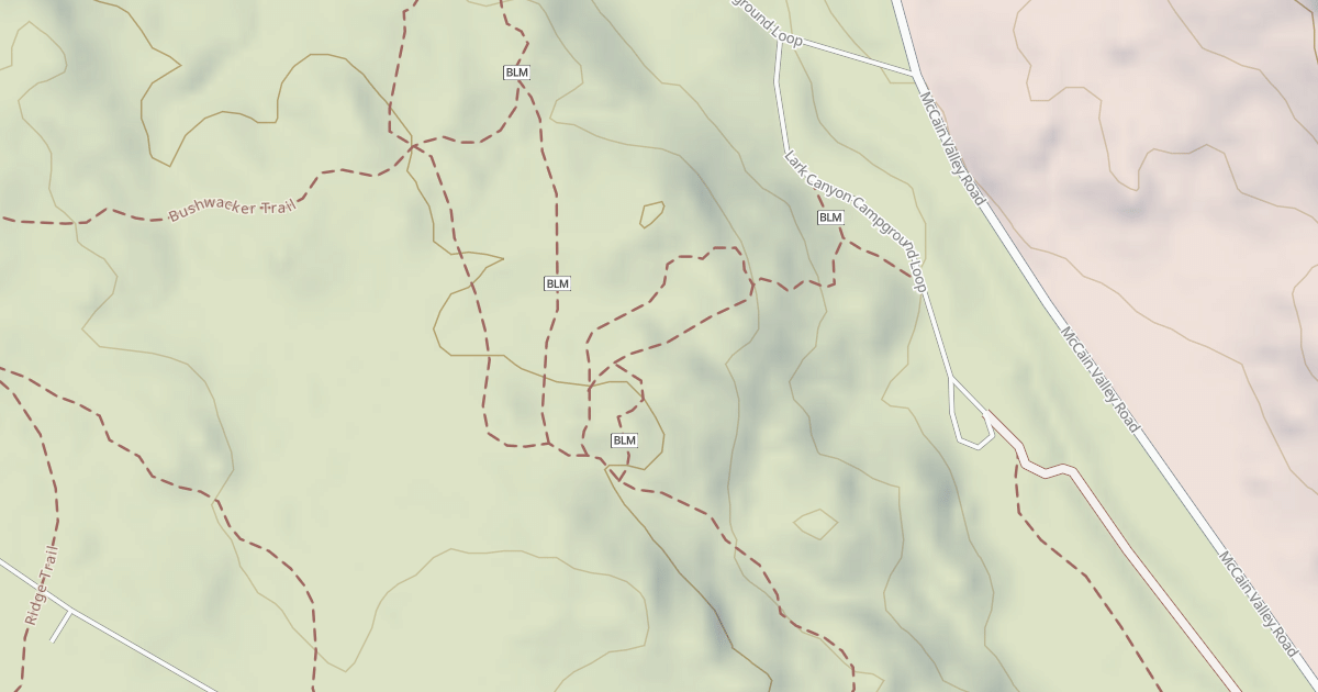 Map preview of BLM National GTLF Public Motorized Trails a59cf483-f512-47e0-b0cf-16dfec5caade