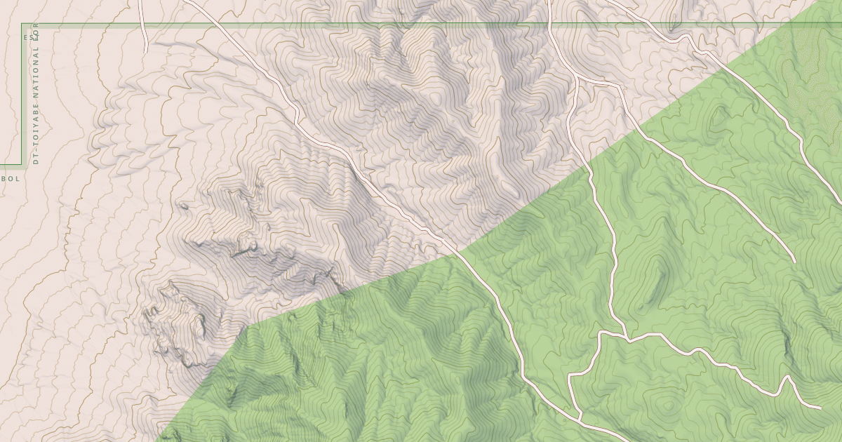 Map preview of IRWIN CANYON