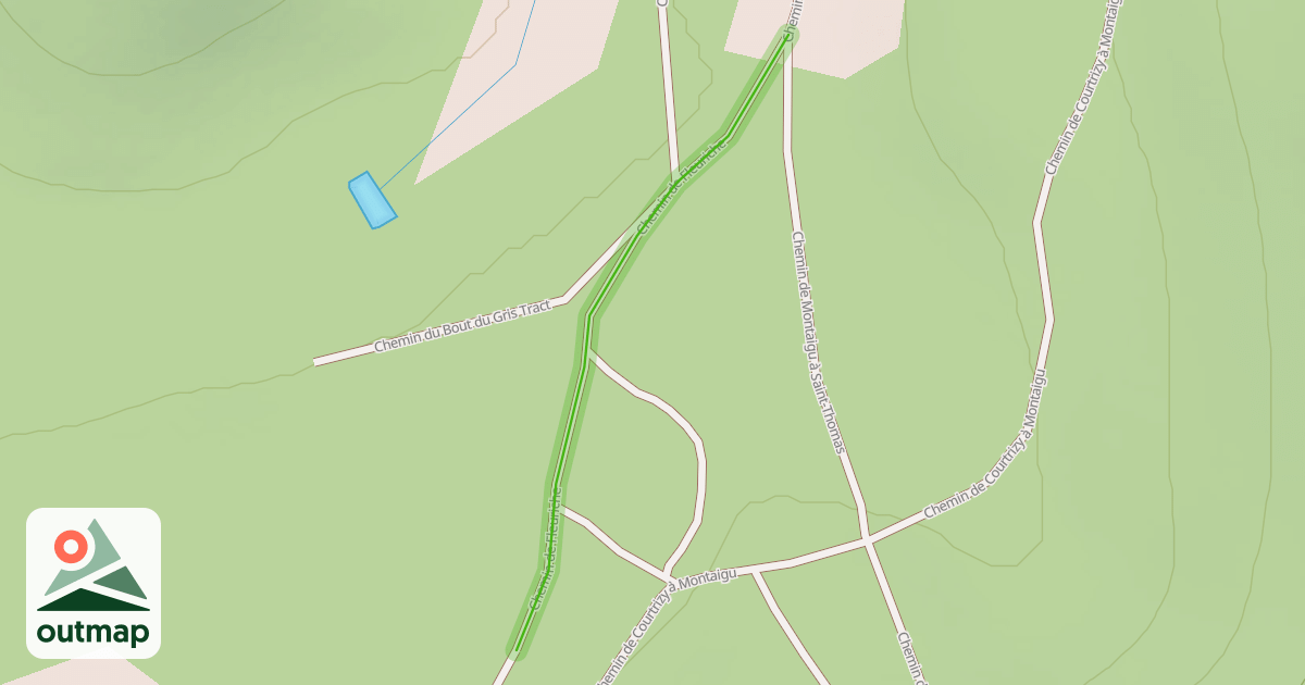 Map of Chemin de Fleuriche