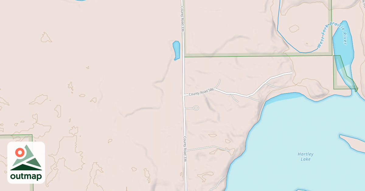 Map of B&B Connection Trail