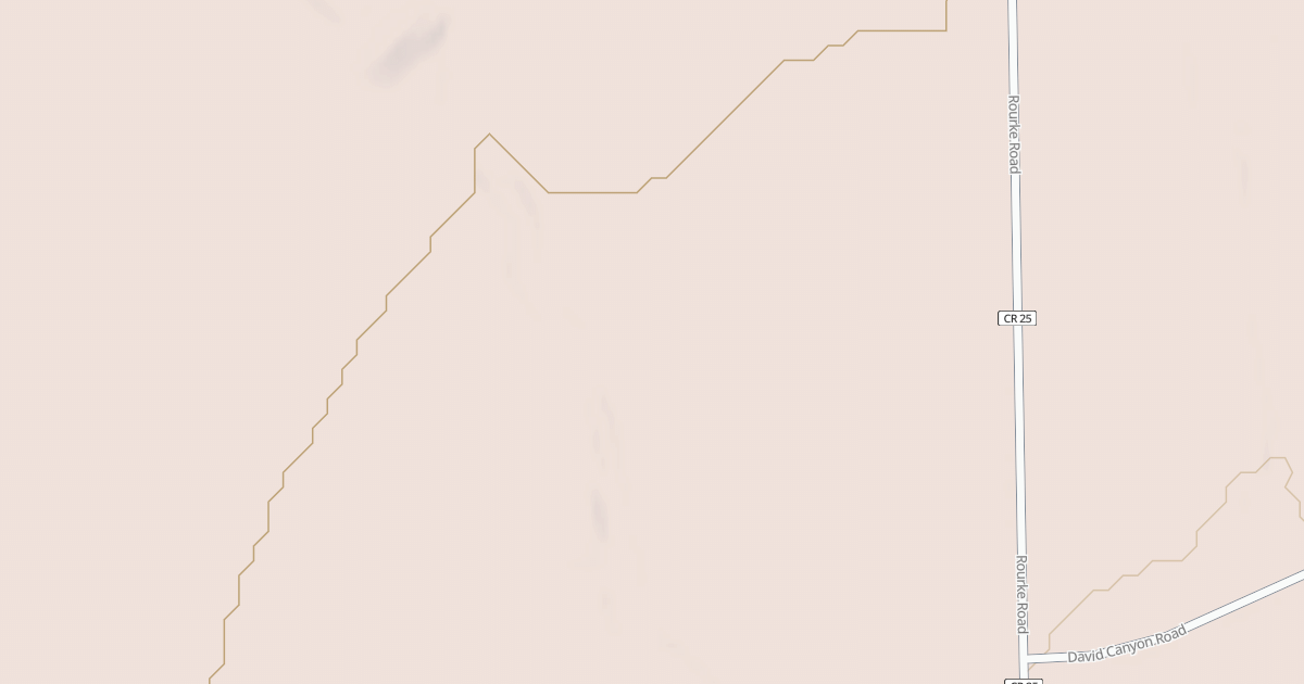 Map preview of WEST DAVID CANYON