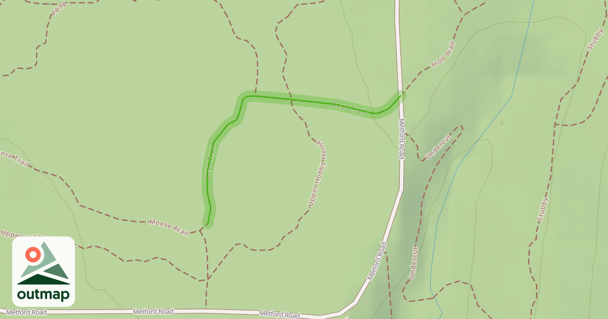 Map of Deer Trail