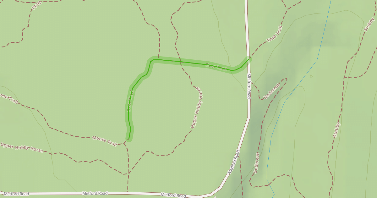 Map preview of Deer Trail
