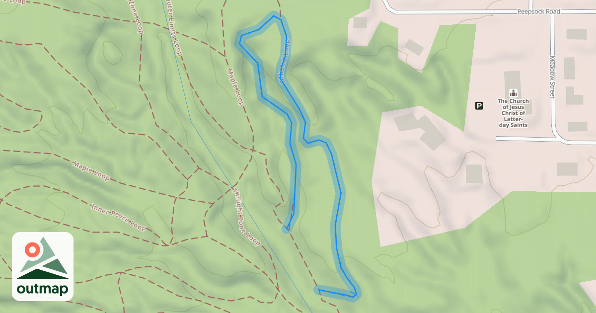 Map of Bobsled Loop