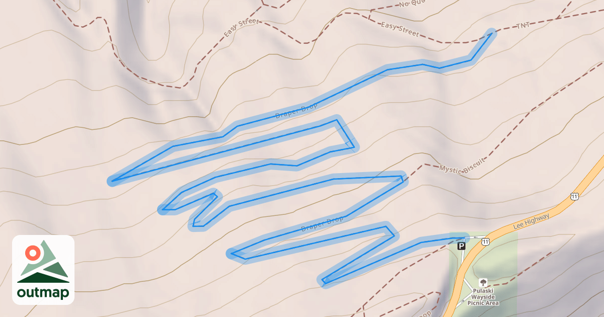 Map of Draper Drop