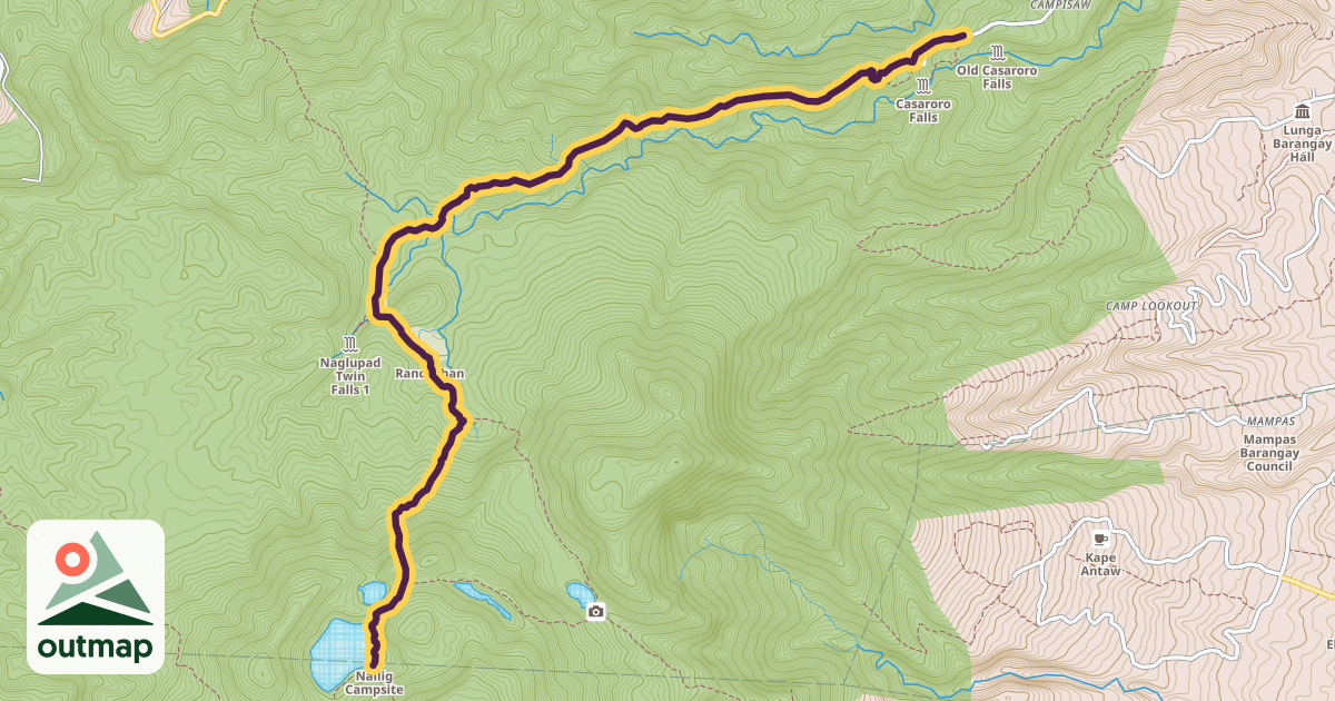 Map of Apolong Trail