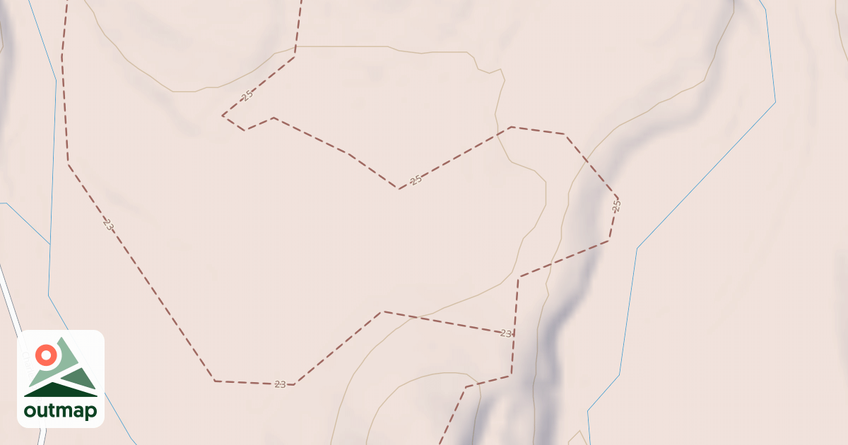 Map of Brock Creek #25