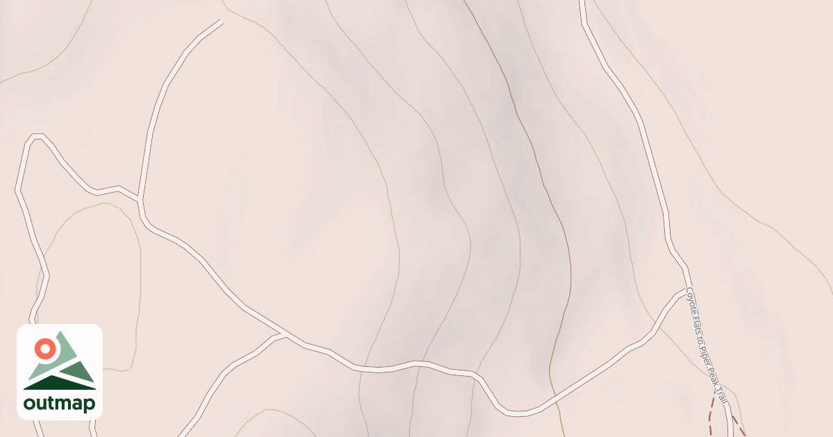 Map of USFS Motor Vehicle Use Map Trails 7544