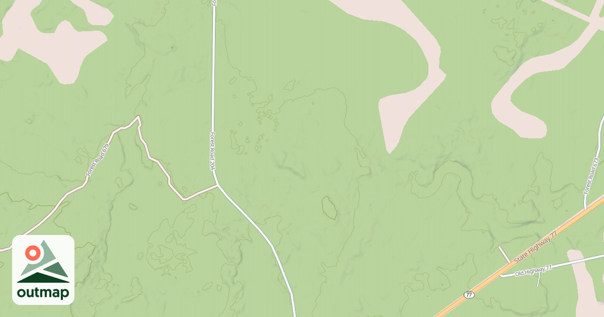 Map of FR 675