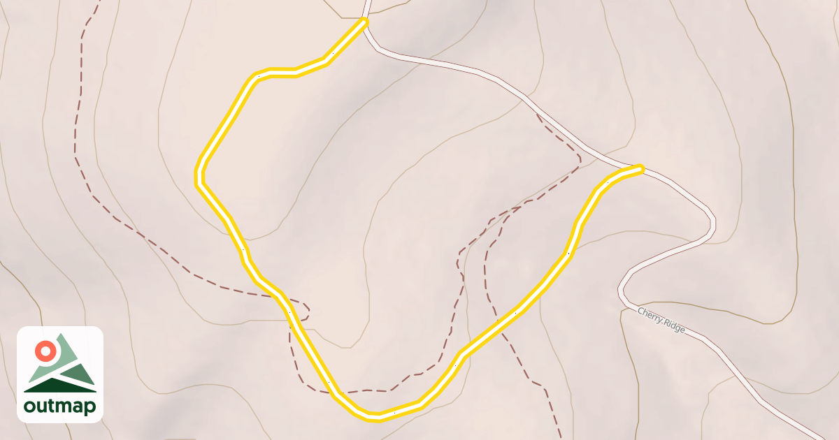 Map of Cherry Ridge