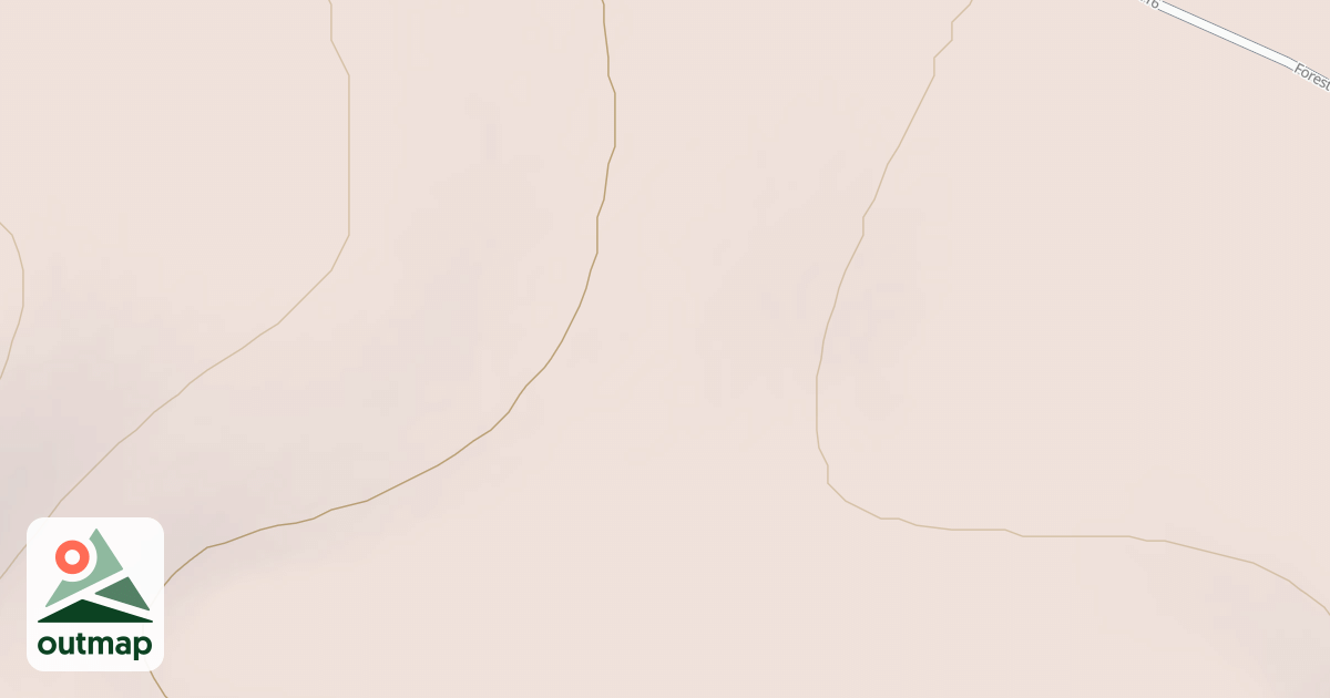 Map of ASH SPUR