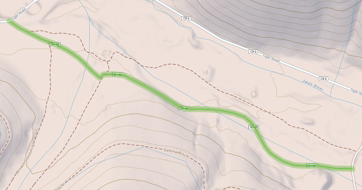 Map preview of Royal Tiger Trail