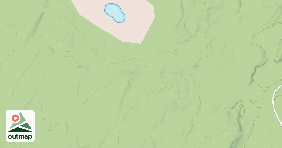 Map of BRULE CREEK SPUR ROAD