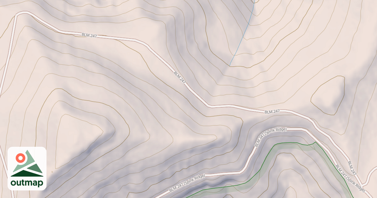 Map of BLM National GTLF Public Motorized Roads f300f56d-e583-4d35-b7d7-e34d45a9d102