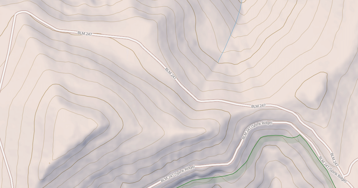 Map preview of BLM National GTLF Public Motorized Roads f300f56d-e583-4d35-b7d7-e34d45a9d102