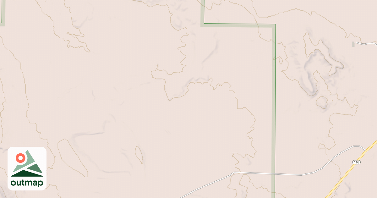 Map of PINE RIDGE ROAD