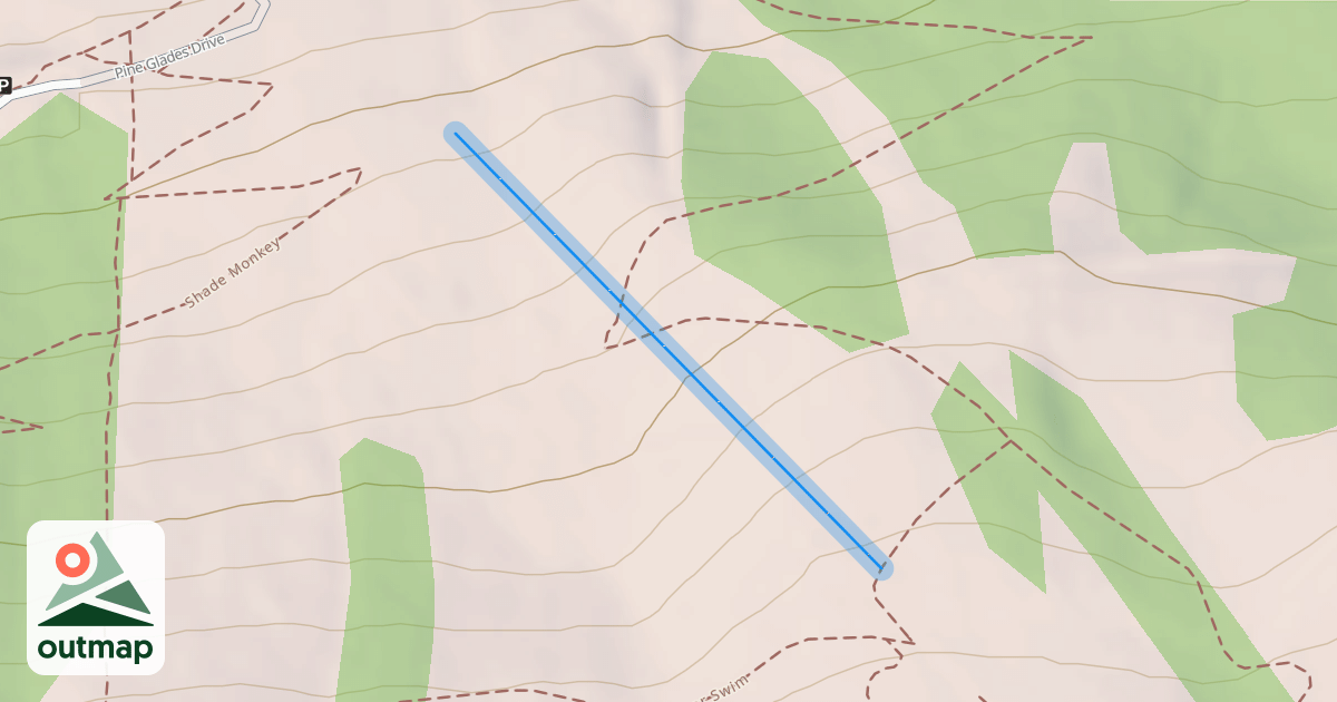 Map of Old Lady's Flats