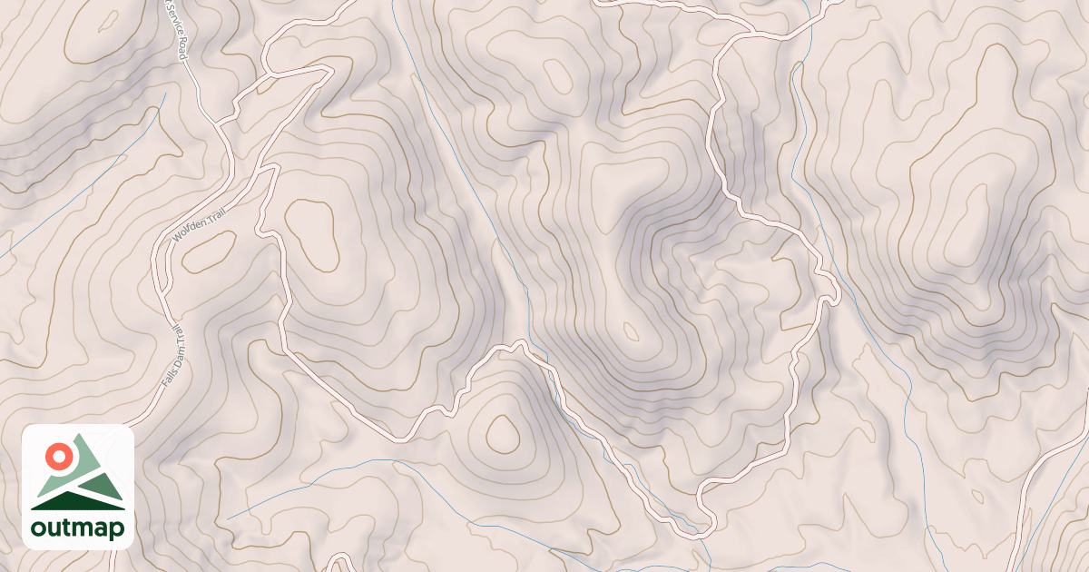Map of DUTCH JOHN OHV