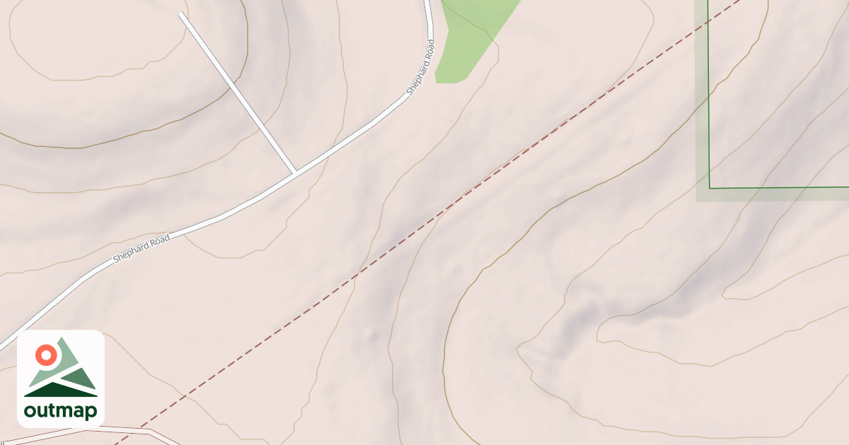 Map of Susquehannock State Forest Snowmobile Trails