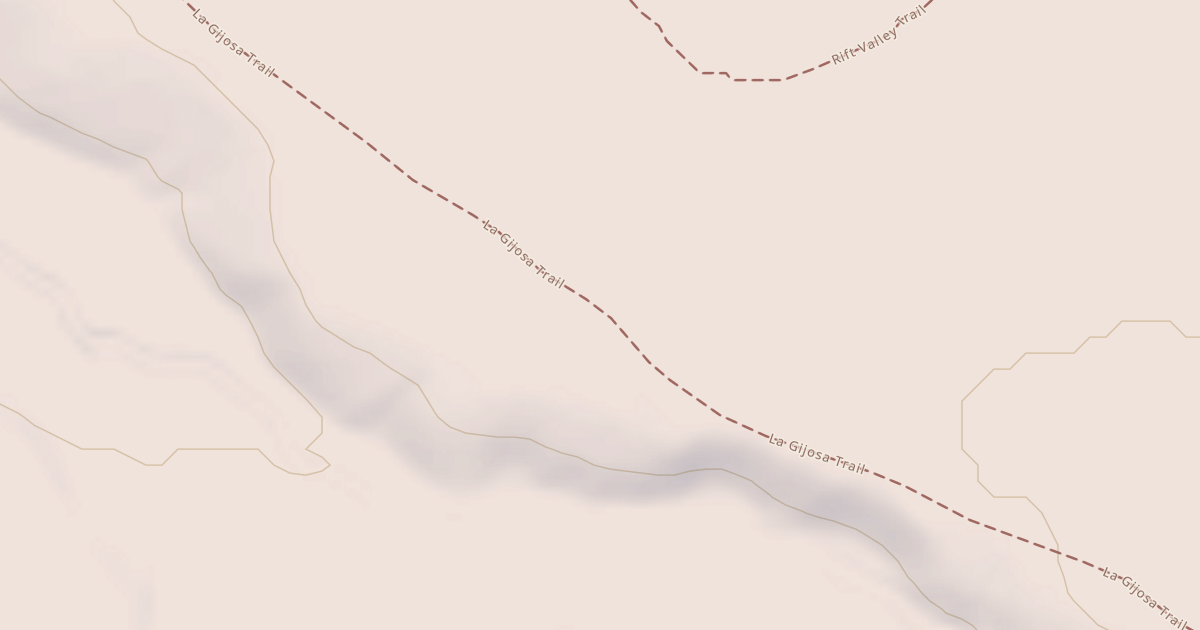 Map preview of La Gijosa Trail