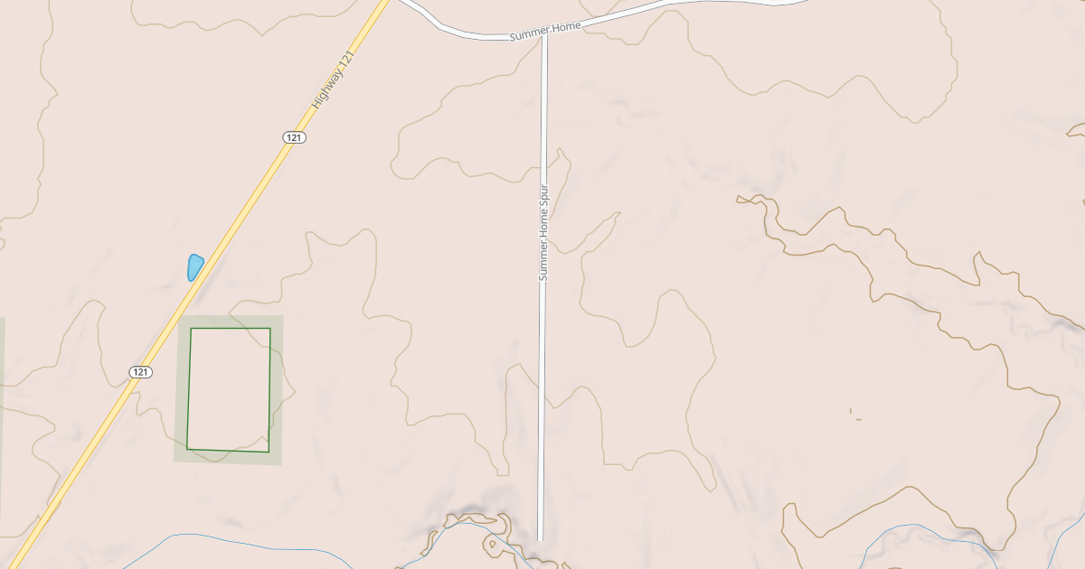 Map preview of SUMMER HOME SPUR