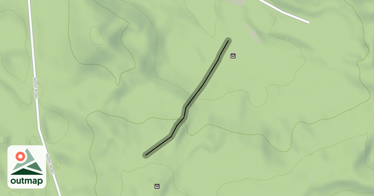 Map of Sadie's Slide