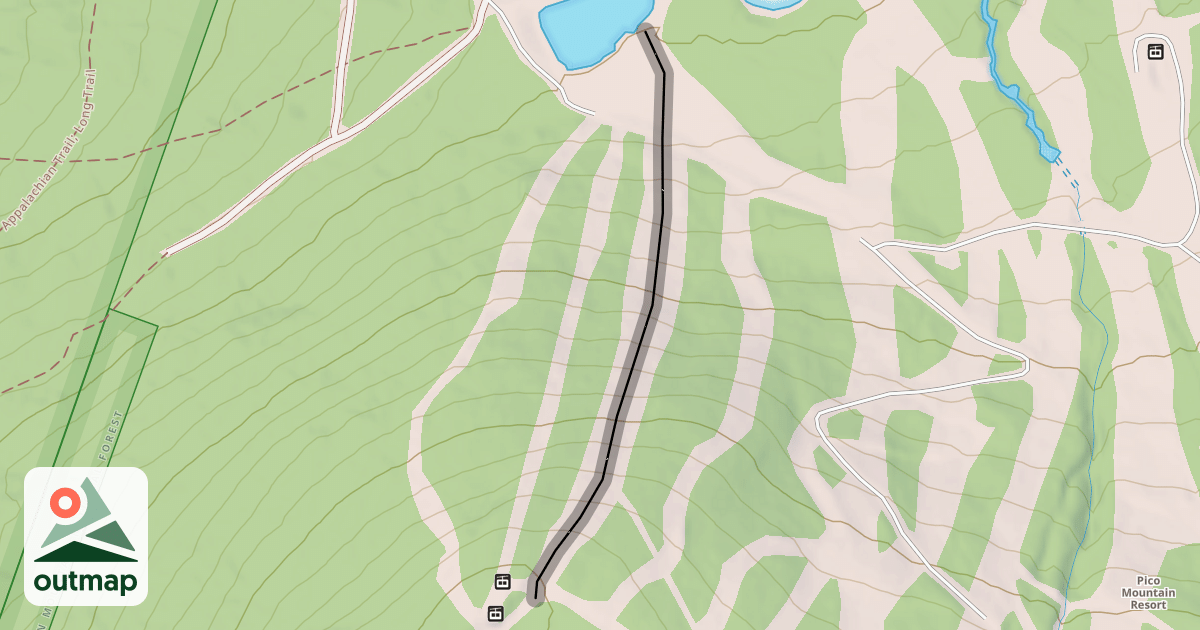 Map of Bronco