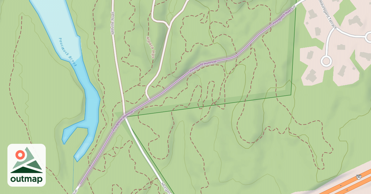 Map of Prospect Avenue