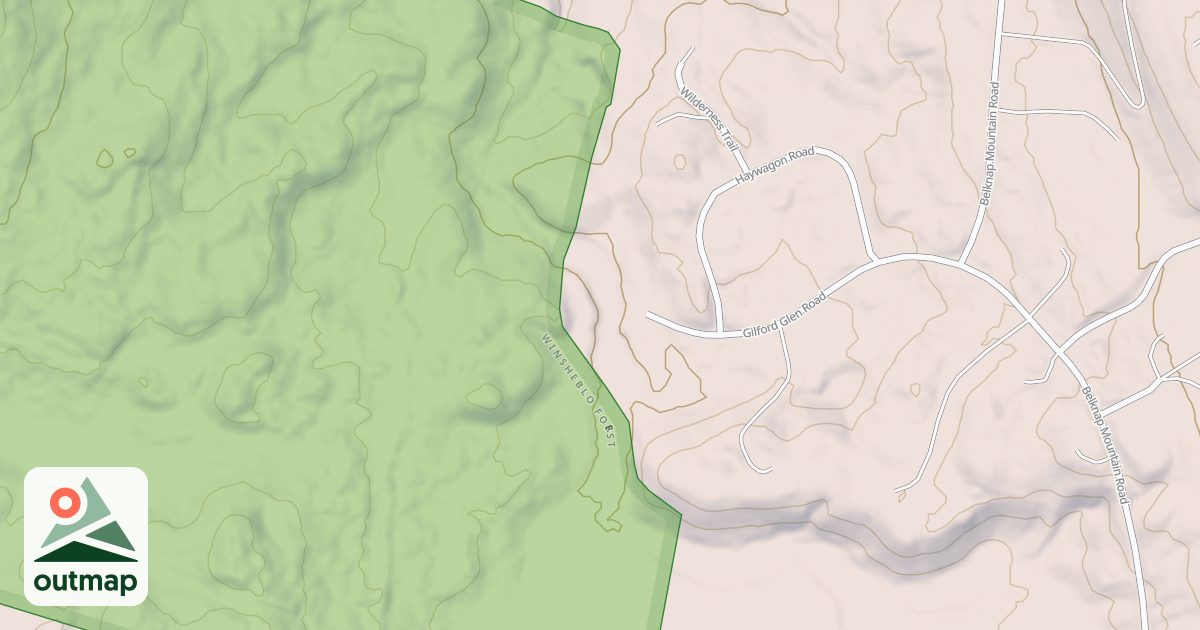Map of snowmachine